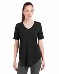 Ladies' Longline T-Shirt BLACK