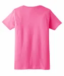 Gildan Ladies' Ultra Cotton T-Shirt Safety Pink