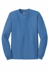 Hanes Unisex 6.1 oz. Tagless Long-Sleeve T-Shirt Carolina Blue