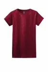 Gildan Ladies' Softstyle Fitted T-Shirt Antique Cherry Red