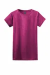 Gildan Ladies' Softstyle Fitted T-Shirt Antique Heliconia