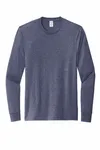 Allmade Unisex Long Sleeve Recycled Blend Tee AL6204 Salvaged Navy Heather