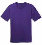 District Perfect Weight Tee. DT104 PURPLE