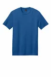 District Perfect Weight Tee. DT104 Royal Blue Heather