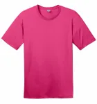 District Perfect Weight Tee. DT104 Dark Fuchsia