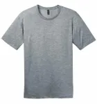 District Perfect Weight Tee. DT104 Heathered Steel