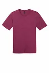 District Perfect Weight Tee. DT104 Heathered Loganberry