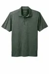 Port Authority Shadow Stripe Polo. K585 Deep Forest Green