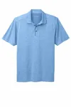 Port Authority Shadow Stripe Polo. K585 Carolina Blue