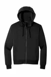 Port Authority Smooth Fleece Hooded Jacket F814 Deep Black