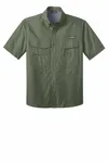 Eddie Bauer - Short Sleeve Fishing Shirt. EB608 Seagrass Green