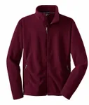 Port Authority Value Fleece Jacket. F217 Maroon