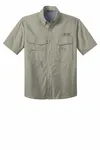 Eddie Bauer - Short Sleeve Fishing Shirt. EB608 DRIFTWOOD