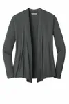 Port Authority Women's Concept Open Cardigan. L5430 Grey Smoke