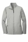 Port Authority Women's Collective Soft Shell Jacket. L901 Gusty Grey