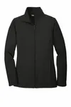 Port Authority Women's Collective Soft Shell Jacket. L901 Deep Black