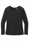 OGIO Women's Command Long Sleeve Scoop Neck LOG150 Blacktop