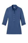 OGIO Women's Gauge Polo. LOG122 Blue Indigo