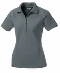Sport-Tek Women's Dri-Mesh Pro Polo. L474 STEEL