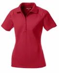 Sport-Tek Women's Dri-Mesh Pro Polo. L474 Engine Red