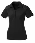 Sport-Tek Women's Dri-Mesh Pro Polo. L474 BLACK