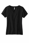 Volunteer Knitwear Women's Daily V-Neck Tee LVL45V Deep Black