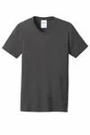 Port & Company Women's Core Blend Tee. LPC55 Charcoal
