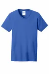 Port & Company Women's Core Blend Tee. LPC55 ROYAL