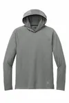 New Era Power Long Sleeve Hoodie NEA229 Shadow Grey Heather