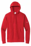Nike Club Fleece Sleeve Swoosh Pullover Hoodie NKDR1499 University Red