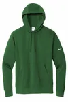 Nike Club Fleece Sleeve Swoosh Pullover Hoodie NKDR1499 Gorge Green