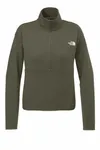 The North Face Women's Double-Knit 1/2-Zip Fleece NF0A8C5H New Taupe Green