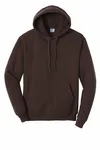 Port & Company - Core Fleece Pullover Hooded Sweatshirt. PC78H Dark Chocolate Brown