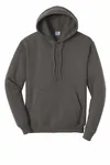 Port & Company - Core Fleece Pullover Hooded Sweatshirt. PC78H Charcoal
