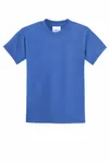 Port & Company - Youth Core Blend Tee. PC55Y ROYAL