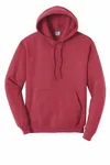 Port & Company - Core Fleece Pullover Hooded Sweatshirt. PC78H Heather Red