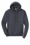 Port & Company - Core Fleece Pullover Hooded Sweatshirt. PC78H Heather Navy