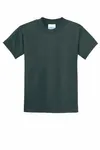 Port & Company - Youth Core Blend Tee. PC55Y Dark Green