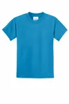 Port & Company - Youth Core Blend Tee. PC55Y Sapphire