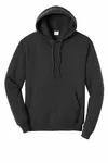 Port & Company - Core Fleece Pullover Hooded Sweatshirt. PC78H Black Heather