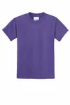 Port & Company - Youth Core Blend Tee. PC55Y PURPLE