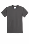 Port & Company - Youth Core Blend Tee. PC55Y Charcoal