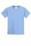 Port & Company - Youth Core Blend Tee. PC55Y Light Blue