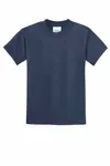 Port & Company - Youth Core Blend Tee. PC55Y Navy