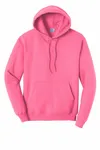 Port & Company - Core Fleece Pullover Hooded Sweatshirt. PC78H Neon Pink