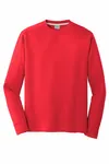 Port & Company Performance Fleece Crewneck Sweatshirt. PC590 RED