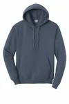 Port & Company - Core Fleece Pullover Hooded Sweatshirt. PC78H STEEL BLUE