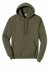 Port & Company - Core Fleece Pullover Hooded Sweatshirt. PC78H Olive Drab Green