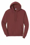 Port & Company - Core Fleece Pullover Hooded Sweatshirt. PC78H Maroon