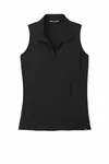 TravisMathew Women's Coto Performance Sleeveless Polo TM1WX001 BLACK